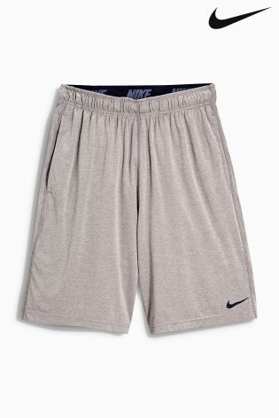 Grey Nike Gym Dry-FIT Fly Short 2.0